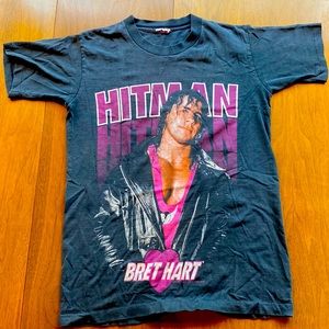 Vintage Bret “The Hitman” Hart T-shirt